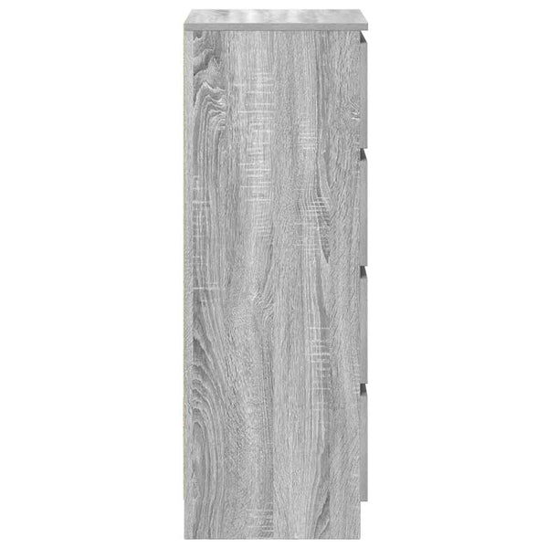 Sideboard Grau Sonoma 99 cm Holz