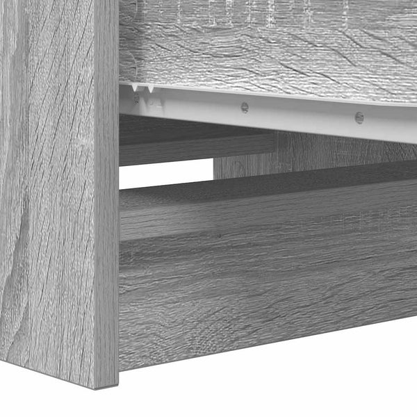 Sideboard Grau Sonoma 99 cm Holz