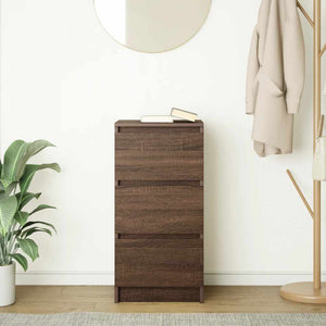 Sideboard Braun Eichenoptik 76cm