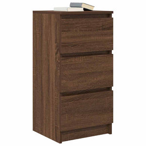 Sideboard Braun Eichenoptik 76cm