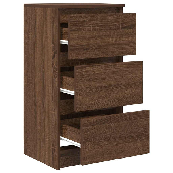 Sideboard Braun Eichenoptik 76cm