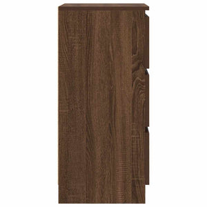 Sideboard Braun Eichenoptik 76cm