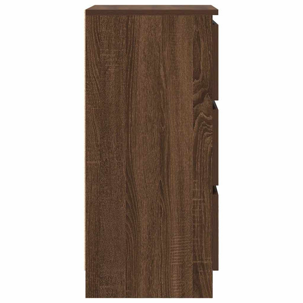 Sideboard Braun Eichenoptik 76cm