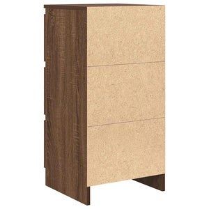 Sideboard Braun Eichenoptik 76cm