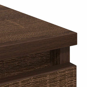 Sideboard Braun Eichenoptik 76cm