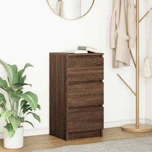 Sideboard Braun Eichenoptik 76cm