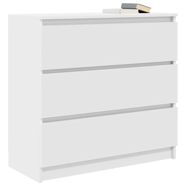 Weißes Sideboard 80x35x76cm
