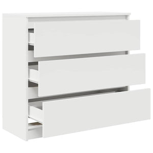 Weißes Sideboard 80x35x76cm