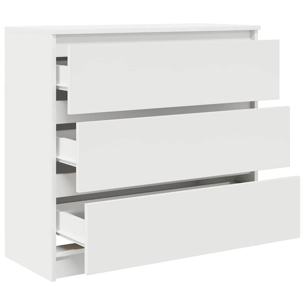 Weißes Sideboard 80x35x76cm