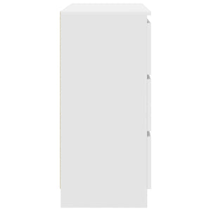 Weißes Sideboard 80x35x76cm