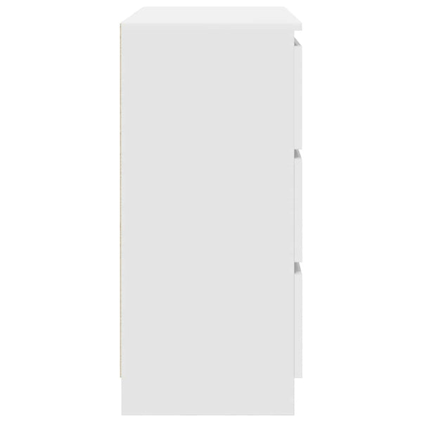 Weißes Sideboard 80x35x76cm