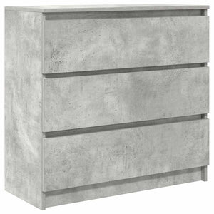 Sideboard Betongrau 80x35x76 cm