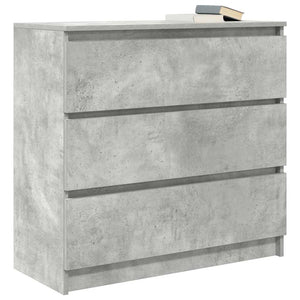 Sideboard Betongrau 80x35x76 cm