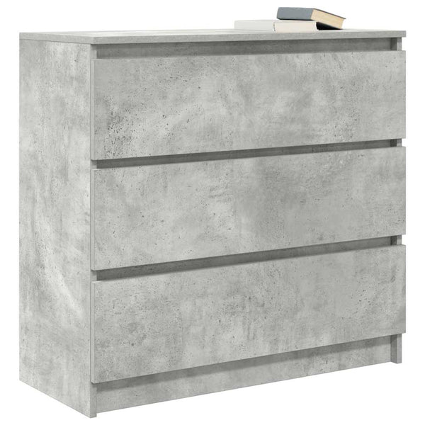 Sideboard Betongrau 80x35x76 cm