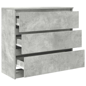 Sideboard Betongrau 80x35x76 cm