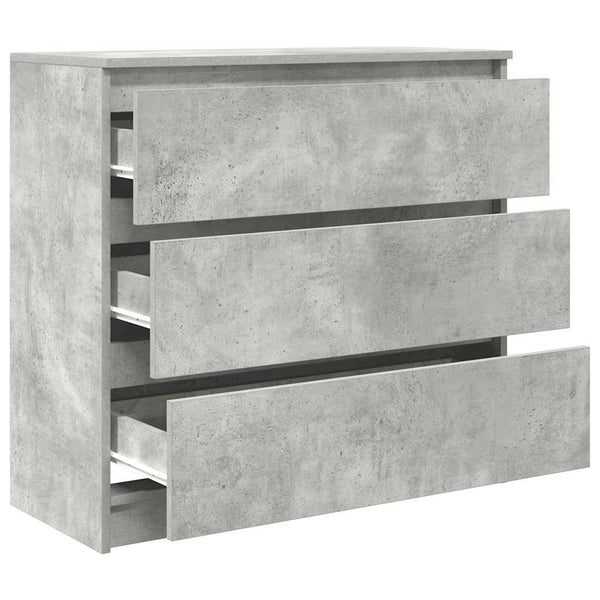 Sideboard Betongrau 80x35x76 cm