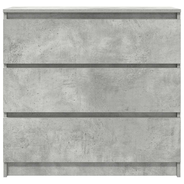 Sideboard Betongrau 80x35x76 cm