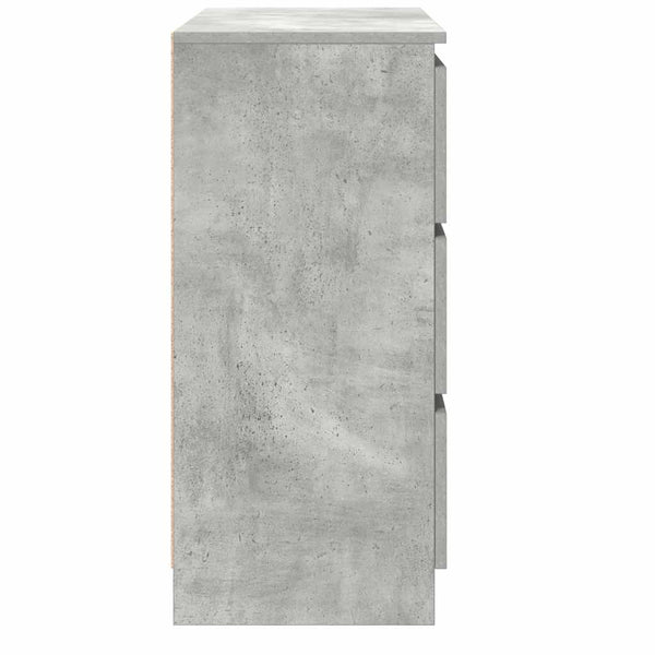 Sideboard Betongrau 80x35x76 cm