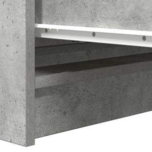 Sideboard Betongrau 80x35x76 cm