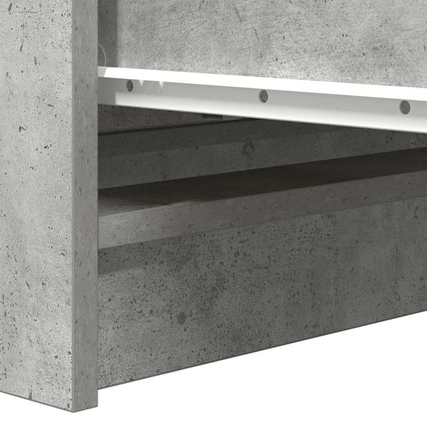 Sideboard Betongrau 80x35x76 cm