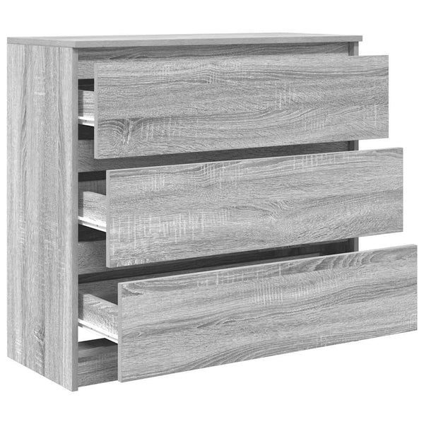 Sideboard Grau Sonoma 80x35x76 cm