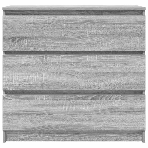 Sideboard Grau Sonoma 80x35x76 cm