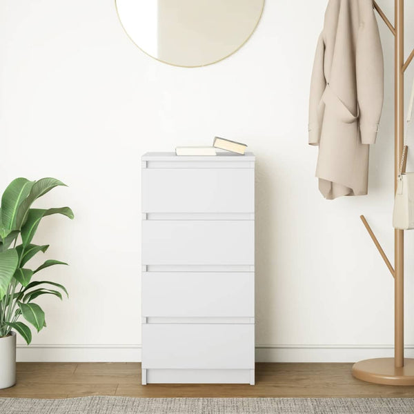 Weißes Sideboard 37,5x35x76 cm