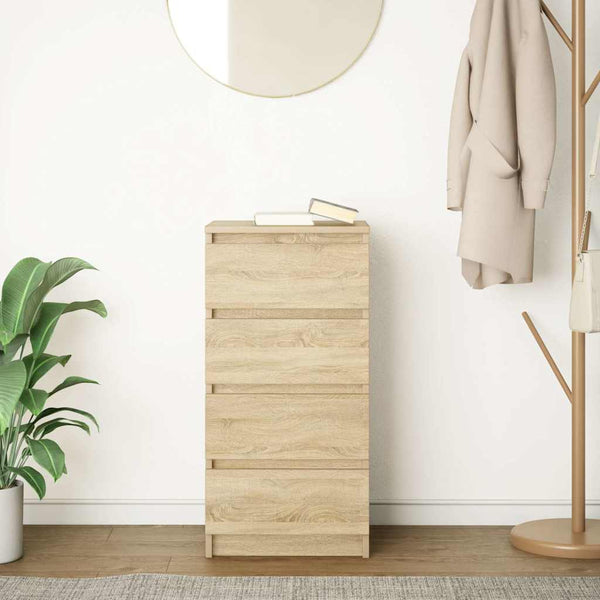 Sideboard Sonoma Eiche 76cm Holz