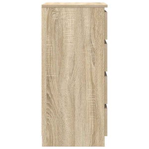 Sideboard Sonoma Eiche 76cm Holz