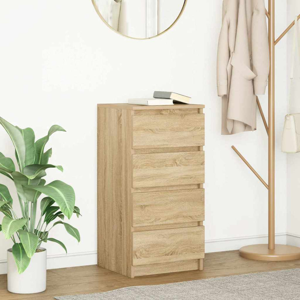 Sideboard Sonoma Eiche 76cm Holz