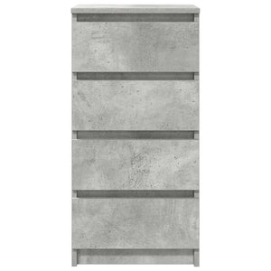 Betongraues Sideboard 37,5x76 cm
