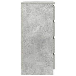 Betongraues Sideboard 37,5x76 cm
