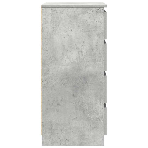 Betongraues Sideboard 37,5x76 cm