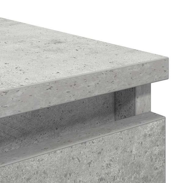 Betongraues Sideboard 37,5x76 cm