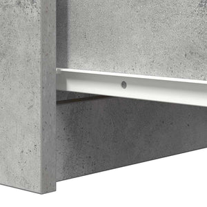 Betongraues Sideboard 37,5x76 cm