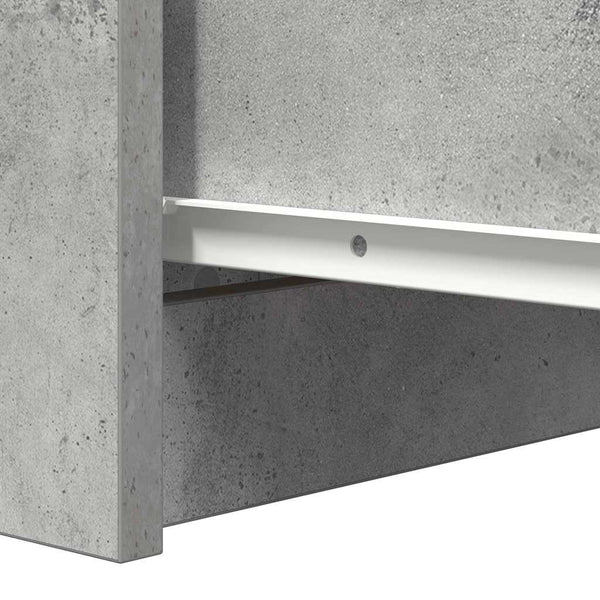 Betongraues Sideboard 37,5x76 cm