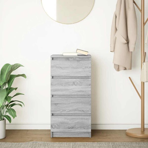 Sideboard Grau Sonoma 37,5x35x76 cm