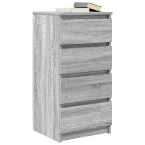 Sideboard Grau Sonoma 37,5x35x76 cm