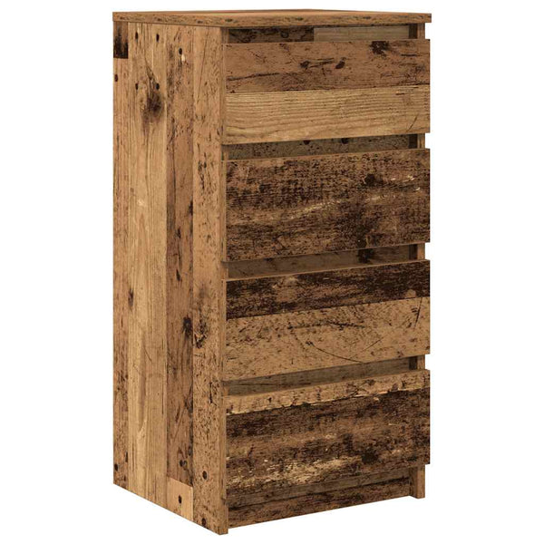 Sideboard Altholz-Optik 37,5x35x76 cm