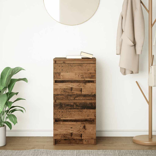 Sideboard Altholz-Optik 37,5x35x76 cm