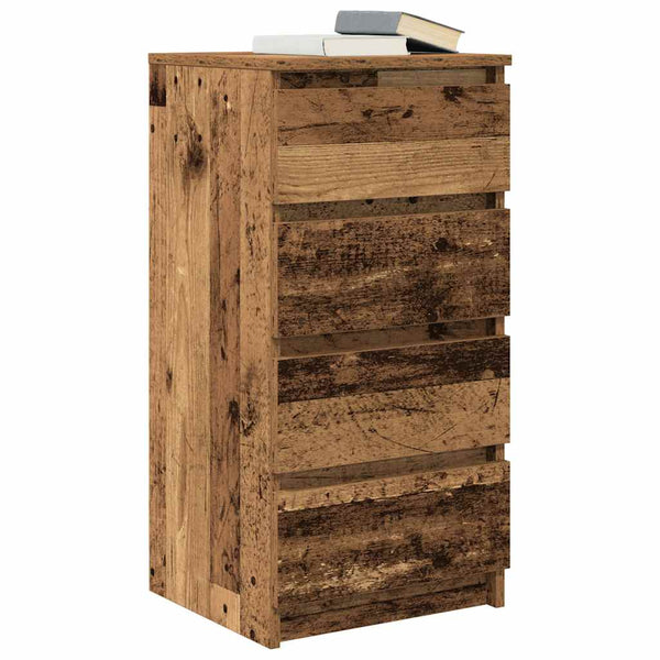 Sideboard Altholz-Optik 37,5x35x76 cm