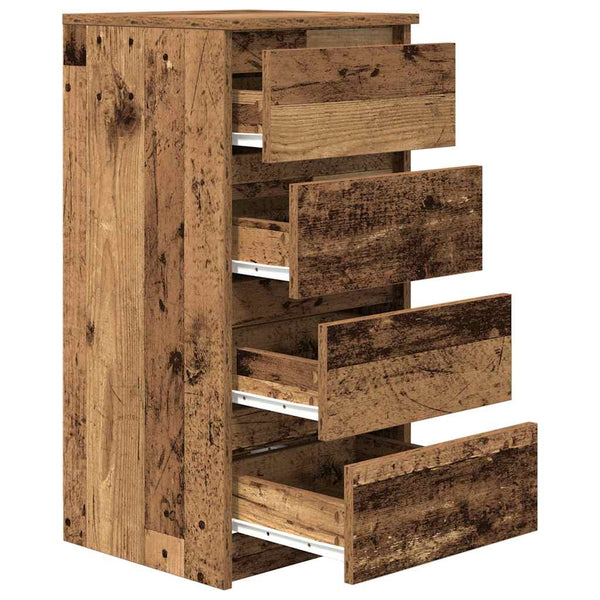 Sideboard Altholz-Optik 37,5x35x76 cm