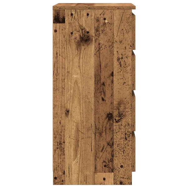 Sideboard Altholz-Optik 37,5x35x76 cm