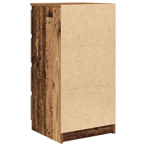 Sideboard Altholz-Optik 37,5x35x76 cm