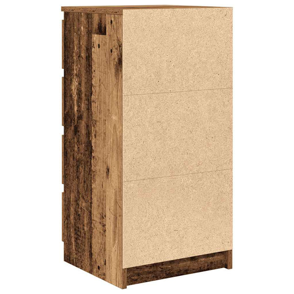 Sideboard Altholz-Optik 37,5x35x76 cm