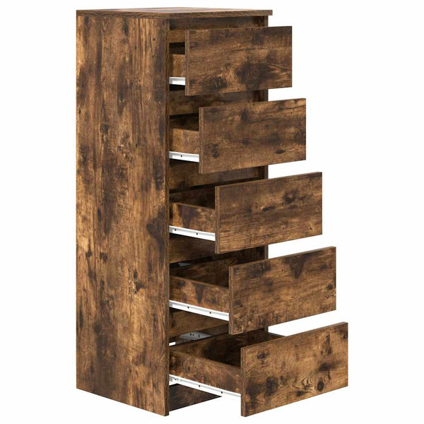 Sideboard Räuchereiche mit Schubladen 99 cm