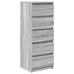 Sideboard Grau Sonoma mit Schubladen