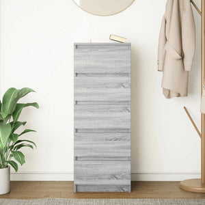 Sideboard Grau Sonoma mit Schubladen