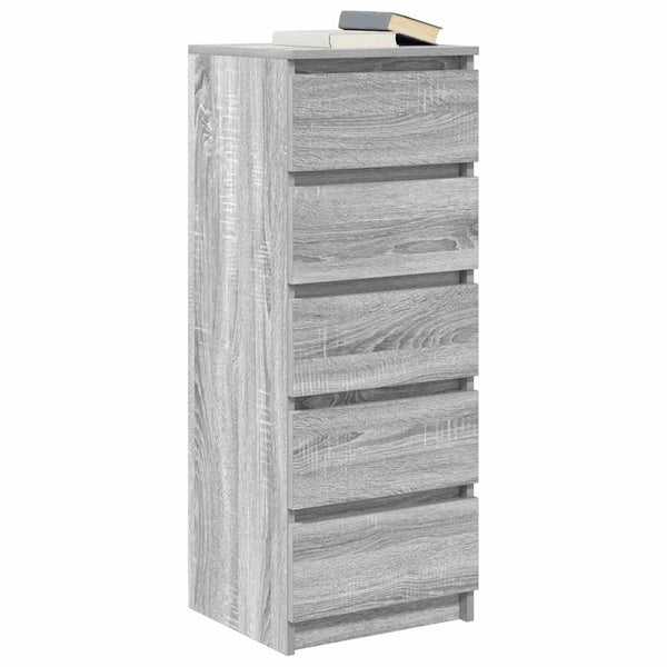 Sideboard Grau Sonoma mit Schubladen