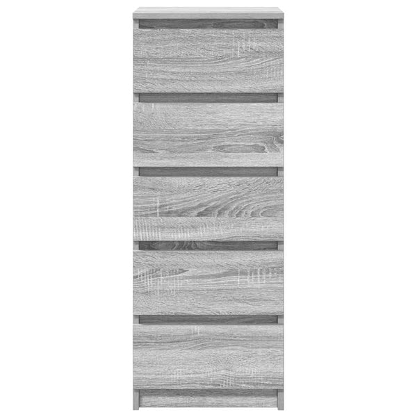 Sideboard Grau Sonoma mit Schubladen